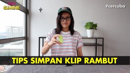 #CerCuba - Tips simpan klip rambut
