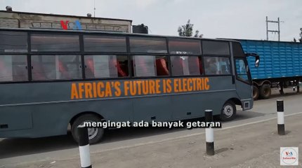 Bus Listrik Buatan Afrika Diperkenalkan di Kenya