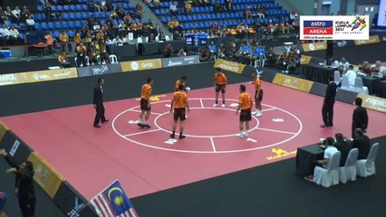 #GempakXSEAGames - Sepak Takraw Chinlone ( Chinlone Linking )
