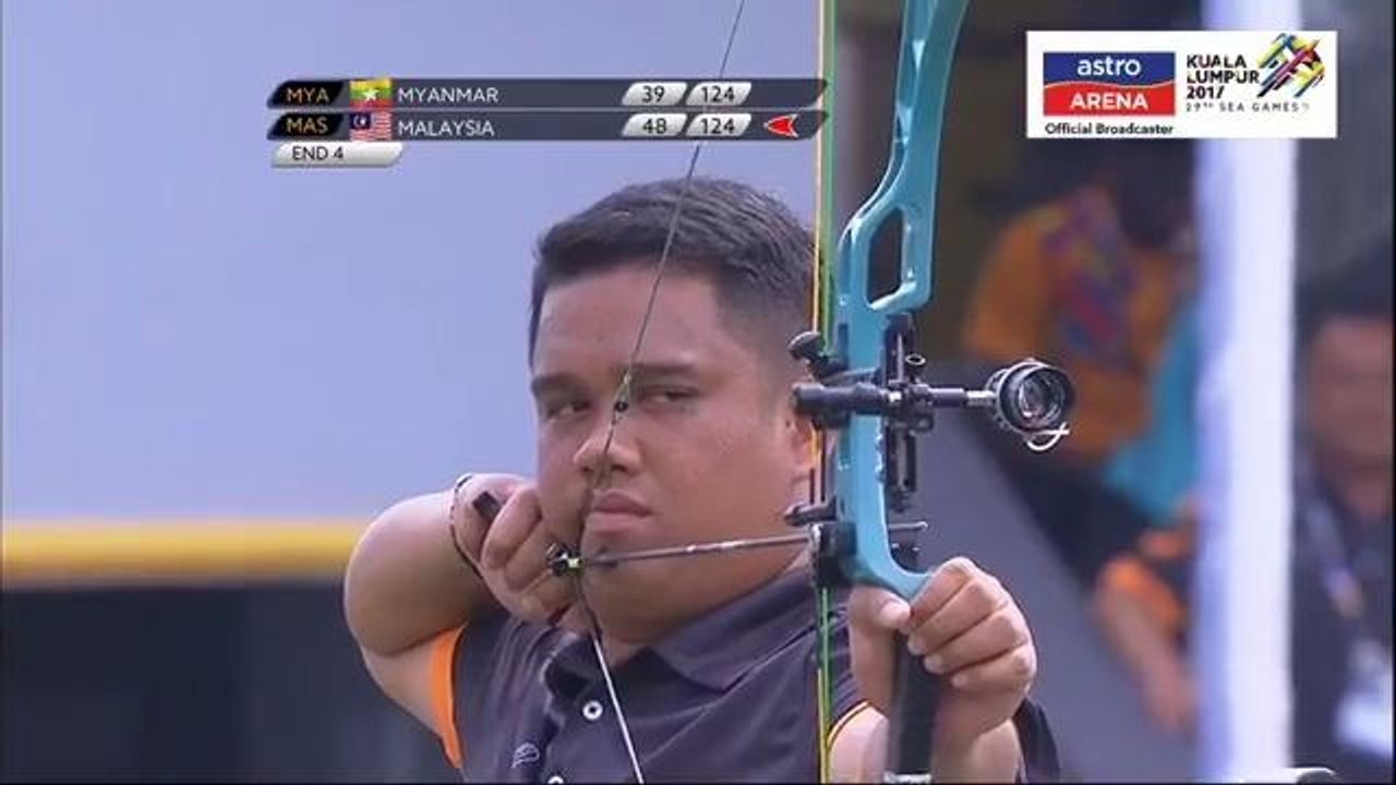 #GempakXSEAGames - Memanah Compound ( Berpasukan )