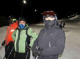 Gündüz Vali, gece kayakçı: Palandöken'de gece kayağının tadını çıkarttılar