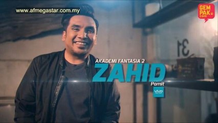 Konsert AF Megastar Homecoming (Bhg 1) : Zahid - Pamit