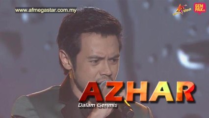 Konsert AF Megastar Minggu 1 : Azhar - Dalam Gerimis