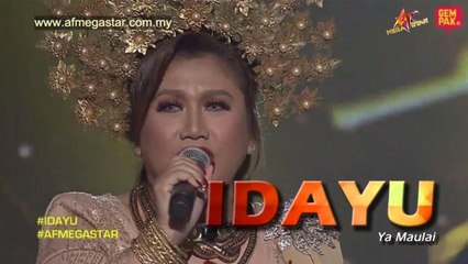 Konsert AF Megastar Minggu 1 : Idayu - Ya Maulai