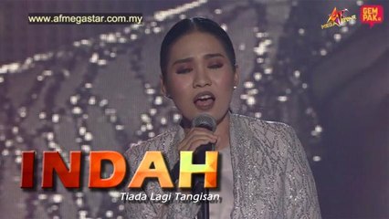 Konsert AF Megastar Minggu 3 : Indah - Tiada Lagi Tangisan
