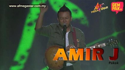Konsert AF Megastar Minggu 2  : Amir Jahari - Pokok