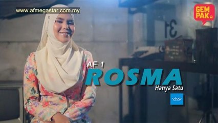 Konsert AF Megastar Homecoming (Bhg 2) : Rosma - Hanya Satu
