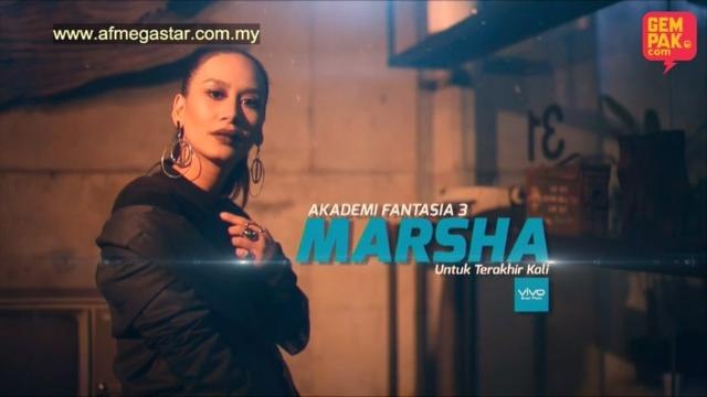 Konsert AF Megastar Minggu 1 : Marsha - Untuk Terakhir Kali