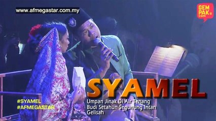 Konsert AF Megastar Minggu 4 : Syamel - Umpan Jinak Di Air Tenang/Budi Setahun Segunung Intan/Gelisah