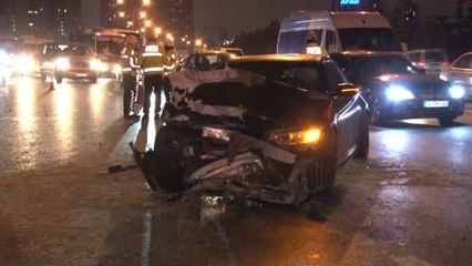 Son dakika haberi | TEM Otoyolu'nda zincirleme trafik kazası: 3 yaralı