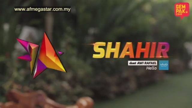 Konsert AF Megastar Minggu 5 : Shahir (feat Awi Rafael) - Hello