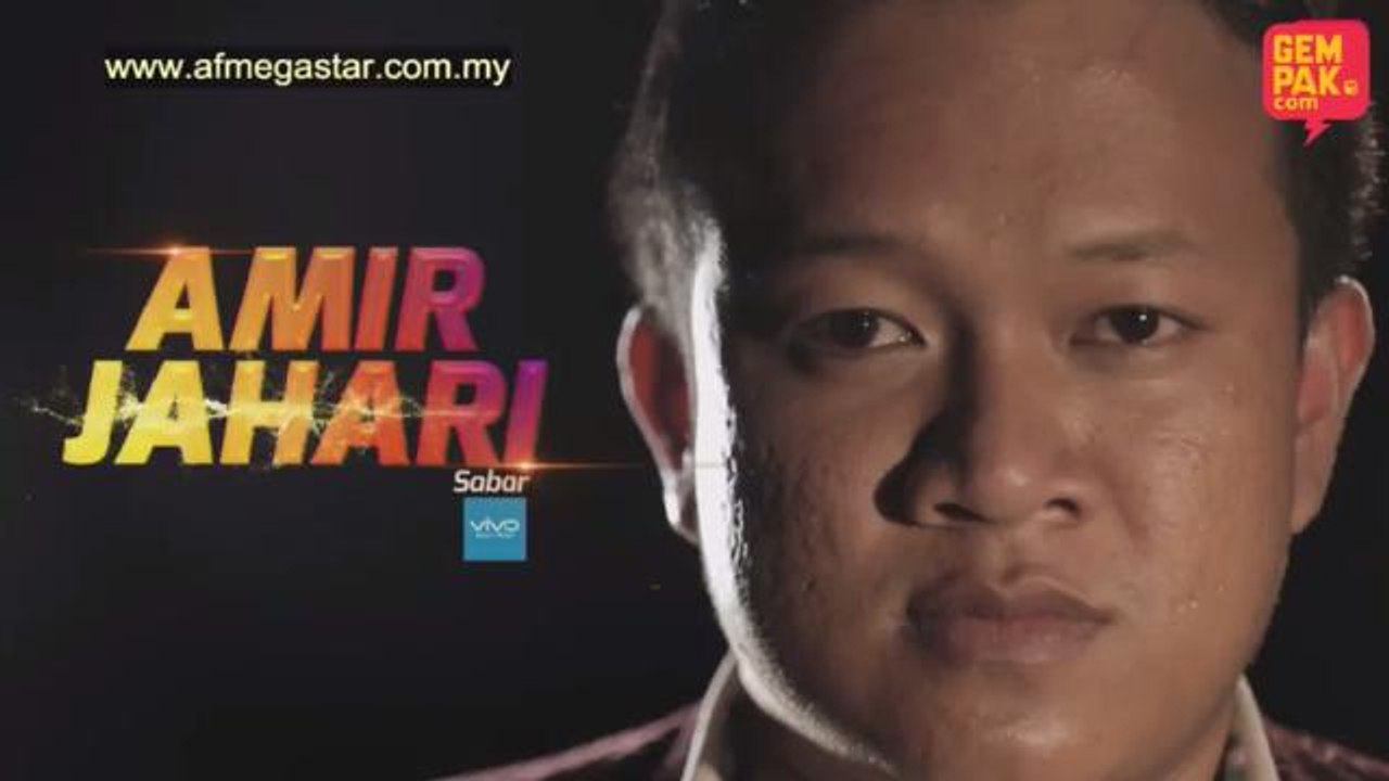 Konsert AF Megastar Minggu 5 : Amir Jahari - Sabar