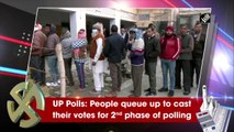UP Polls: People queue up to cast their votes for 2nd phase of polling