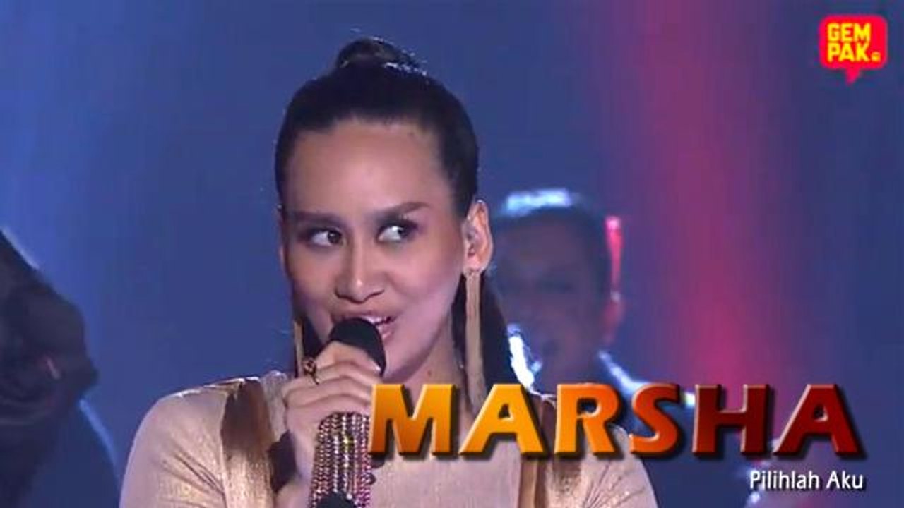 Konsert AF Megastar Akhir : Marsha - Pilihlah Aku