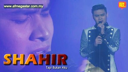 Konsert AF Megastar Akhir : Shahir - Tapi Bukan Aku