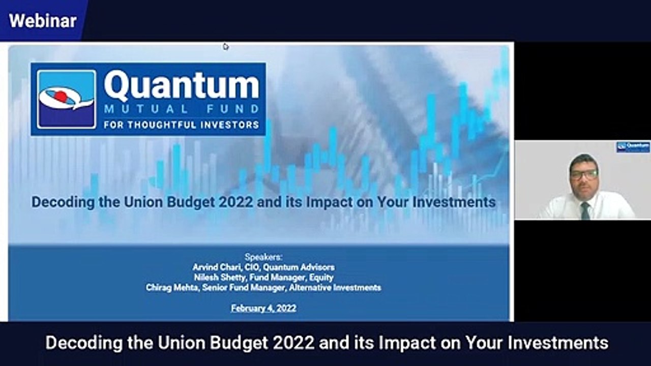 Mega Webinar: Decoding the Union Budget 2022 and its Impact on Your Investments