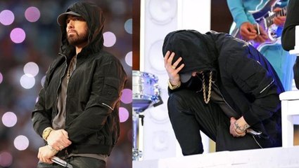 NFL yönetimi yasak demişti, Eminem dinlemedi! Irkçılığa karşı diz çöktü