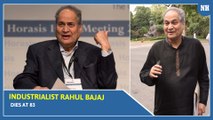 Industrialist Rahul Bajaj dies at 83, to be cremated with full state honours tomorrow