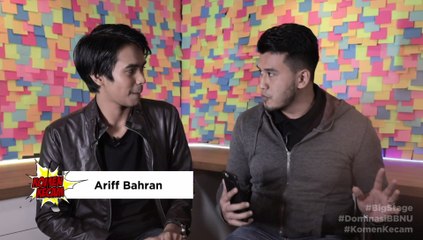 Komen Kecam - Ariff Bahran