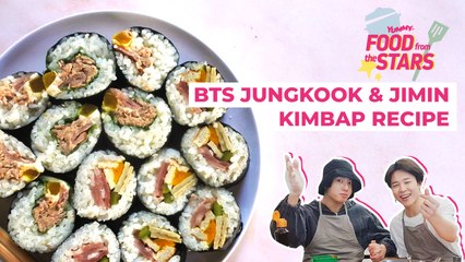 How To Make The Favorite Kimbap of BTS's Jungkook and Jimin | Yummy PH