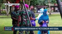 Rayakan HUT ke-18,Brigif 4 Marinir Gelar Berbagai Aksi Sosial