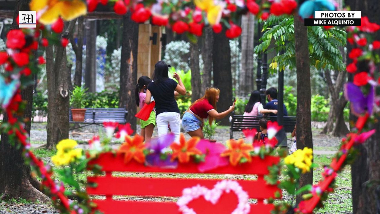 Valentine's day at Rizal park