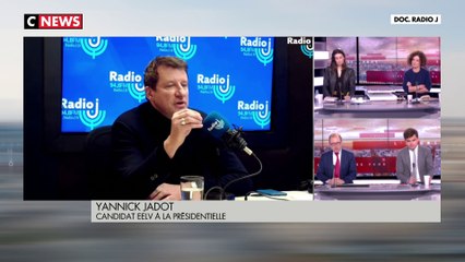Yannick Jadot : Eric Zemmour «juif de service»