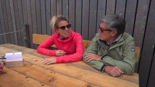 Tania Cagnotto sulle montagne dell'Alto Adige