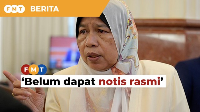 ‘Belum dapat notis rasmi’, kata Zuraida berhubung status dalam Bersatu