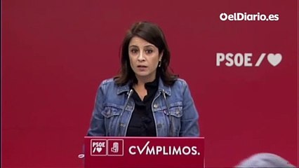 El PSOE critica la "irresponsabilidad" de Casado por "provocar un efecto Vox"
