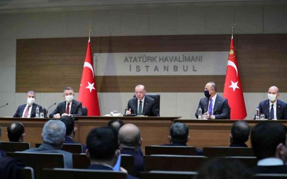 Son dakika haber: Cumhurbaşkanı Erdoğan: Bizim attığımız adımlara karşı ters adımlar atanlara karşı şiddetli cezai müeyyideler uygulayacağız
