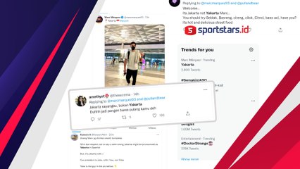 Heboh! Unggah Foto dengan Tulisan Yakarta, Marc Marquez Jadi Sorotan Warganet