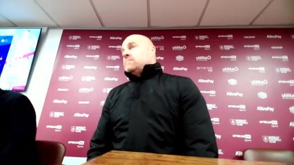 Dyche picking positives as battling beaten by Liverpool