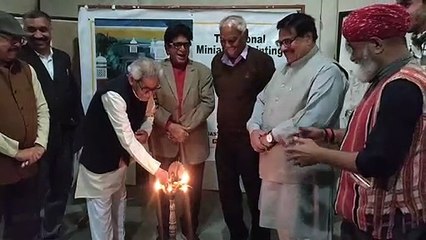Rajasthan School of Arts में लघु चित्रण शिविर का शुभारंभ