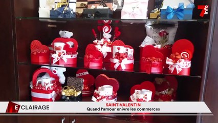 Saint Valentin : quand l'amour enivre les commerces