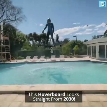 World's First Homemade Flying Hoverboard By Hunter Kowald! Did you see this