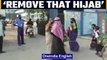 On Cam : Student told to remove hijab at Karnataka school gate | Watch Video | OneIndia News