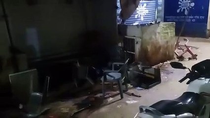 बकरा मंडी में देर रात दो पक्षों में मारपीट व तोडफ़ोड़, तीन घायल, पुलिस ने संभाला मोर्चा