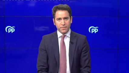 Teodoro García Egea: "Los gobiernos de coalición no están arrojando una experiencia satisfactoria"