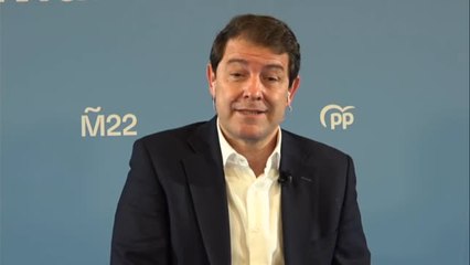 Mañueco echa el freno a VOX: "No se trata de hablar de vicepresidencia sí o no"