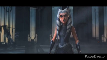 Star Wars : Ashoka Tano and Maul lightsaber battle- Walk Thru Fire