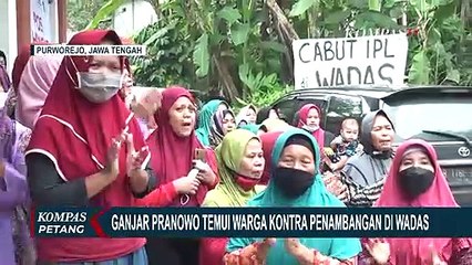 Ganjar Pranowo Dengarkan Curhat Warga yang Tidak Setuju Penambangan di Wadas