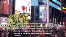 Chloe Kim's Boyfriend Evan Berle Celebrates Her History Making Halfpipe