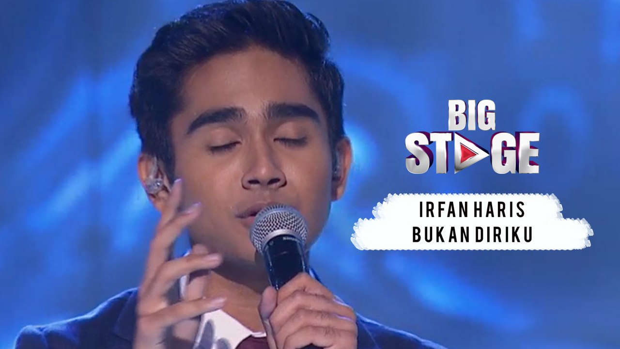 Irfan Haris - Bukan Diriku | Big Stage (Week 7)