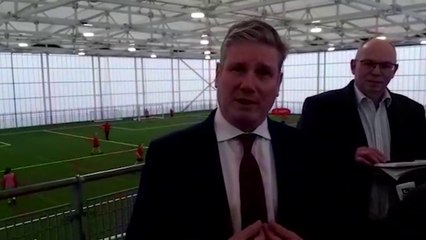 Keir Starmer visits Sunderland's Beacon of Light