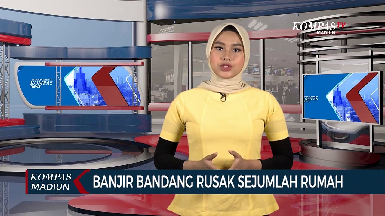 Banjir Bandang Rusak Sejumlah Rumah