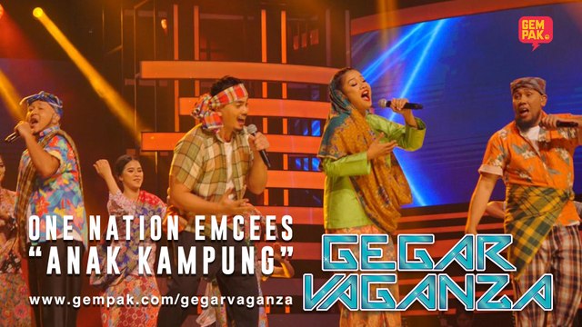 One Nation Emcees - Anak Kampung | Gegar Vaganza 2019 (Minggu 1)