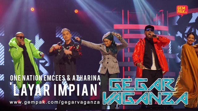 One Nation Emcees & Azharina - Layar Impian | Gegar Vaganza 2019 (Minggu 4)