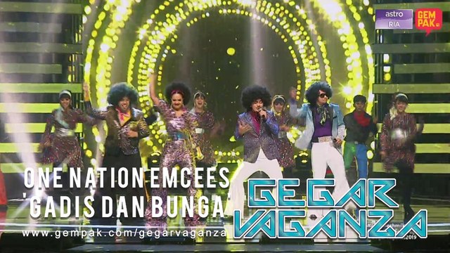 One Nation Emcees - Gadis Dan Bunga | Gegar Vaganza 2019 (Minggu 6)