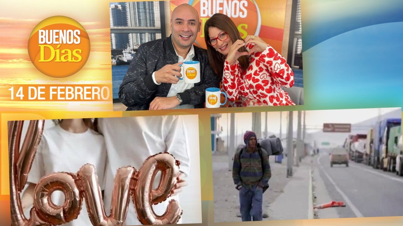 En Vivo | Noticias del Lunes 14 de Febrero - Crisis con los venezolanos en Chile - Buenos Días
